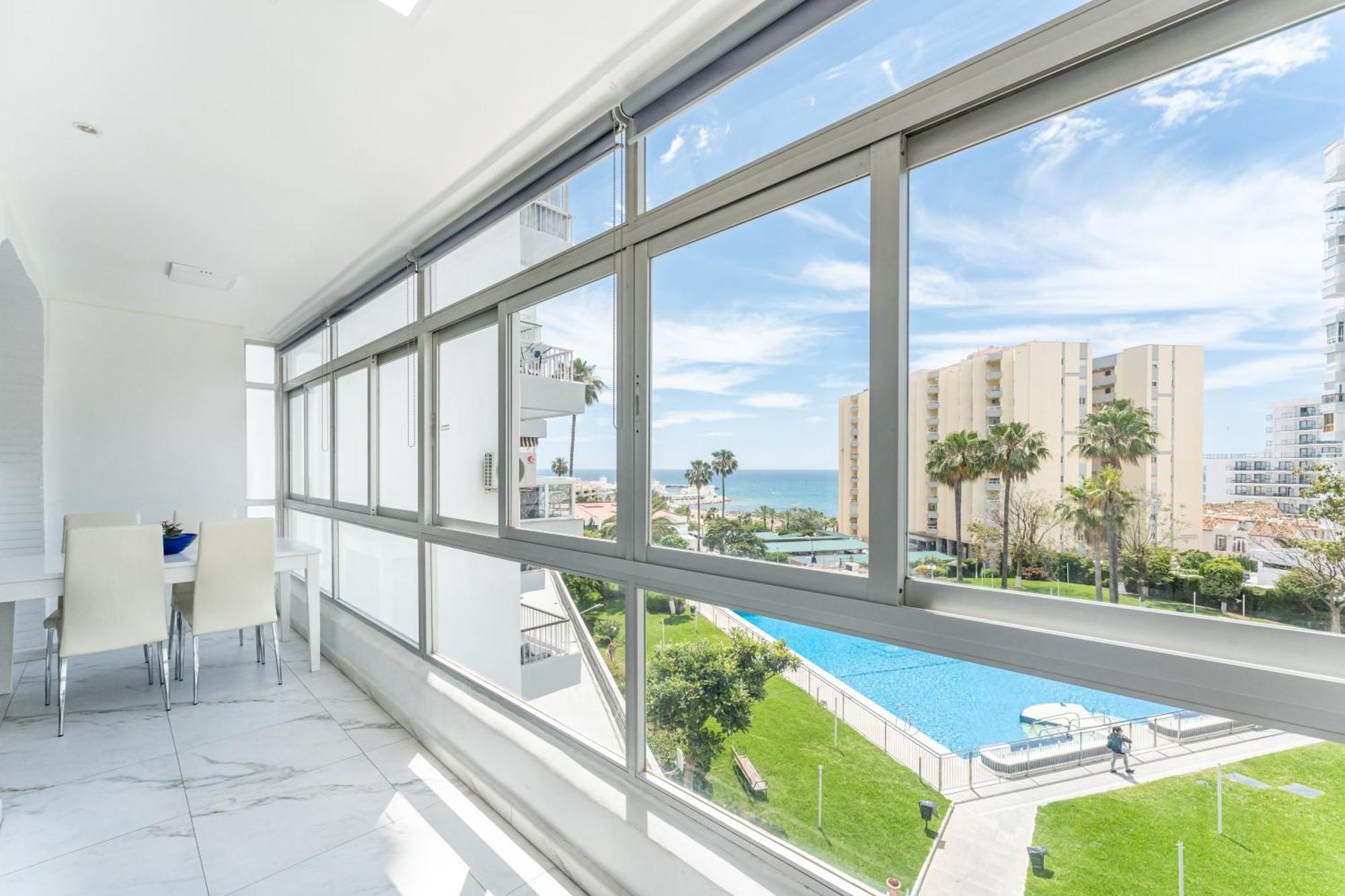 Vb Diana 2Bdrs With Fantastic Sea Views Lägenhet Benalmádena Exteriör bild